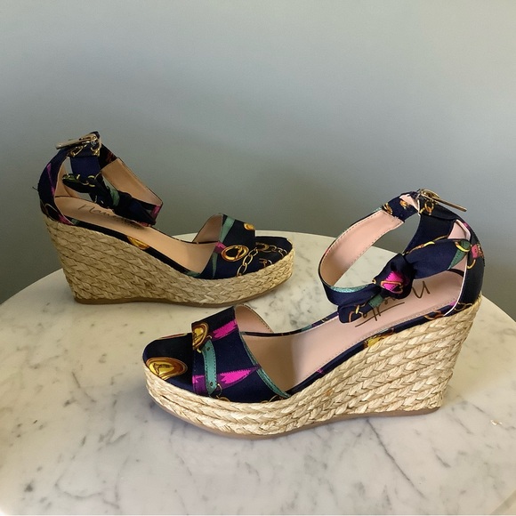 Nanette Lepore Symphony Espadrilles Size 7 - Picture 5 of 11